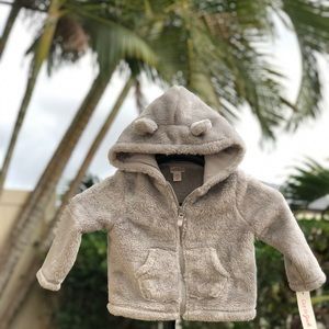 NWT! Cat & Jack Baby Faux Fur Jacket